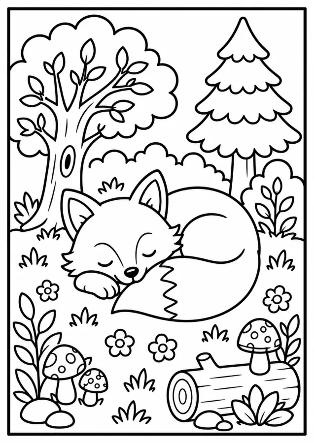 Le sommeil du petit renard